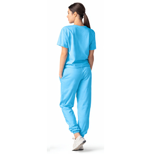 Ensemble de survêtement T-shirt et pantalon pour femme, 100% Coton Polyester, Coupe ajustée, Style mode urbaine, Vente en gros - Product Image 2