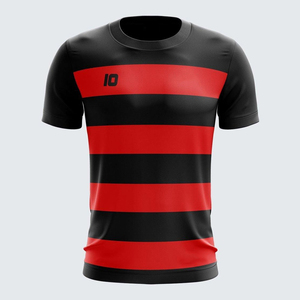 เสื้อฟุตบอลทีมสั่งทำพิเศษ ผ้าฝ้าย 100% น้ำหนักเบา แห้งเร็ว ระบายอากาศดี ดีไซน์นุ่มสบาย ใส่ได้ทั้งชายและหญิง เสื้อแขนสั้นสำหรับฤดูร้อน สั่งทำได้ - Product Image 2