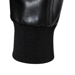 <b>SMART</b> SHINE ENTERPRISES <b>Men</b> Premium Leather <b>Jacket</b> Soft Comfortable Full Zip Casual Durable Regular Fit Winter Quick Dry - Product Image 2