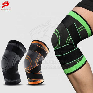 Sangles de genou de haute qualité, support ergonomique, ajustement durable et réglable, tissu respirant pour la performance athlétique et le confort pendant l'entraînement - Product Image 6