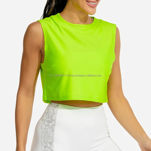 เสื้อกล้ามผ้าคอตตอนสำหรับออกกำลังกายโยคะยืด - Product Image 5