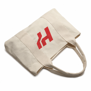 Wholesale Custom Logo Organic Cotton Canvas <b>Bag</b> Eco Friendly <b>Large</b> Capacity Shopping Grocery <b>Tote</b> <b>Bag</b> Plain Blank Handbag - Product Image 2