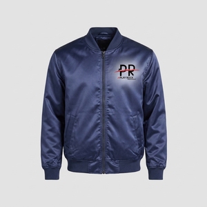 Chaqueta de satén para hombre al por mayor de fábrica con tela de calidad, colores y diseños personalizados, ajuste cómodo, construcción duradera y suave. - Product Image 2