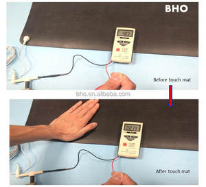 Universal 3mm EPP Rubber <b>Grounding</b> <b>Mat</b> for Healthcare & Earthing BHO/BOTECH MTC-TM Model with 10e3-10e4 Ohm Resistance - Product Image 5