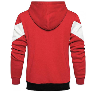 Sweat-shirts décontractés pour hommes, à capuche, épais, zippés, 100% coton, unis, pour la saison hivernale - Product Image 3