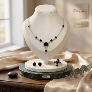 Collar con Colgante Geométrico de Plata 925 con Baño de Rodio, Cadena Minimalista, Unisex, para Uso Diario, Art Palace - Product Image 1