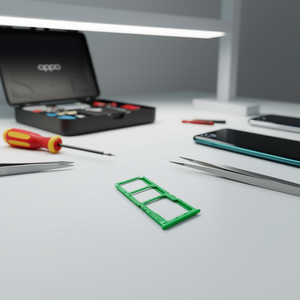 Doble SIM y bandeja para tarjeta SD para Oppo A5 2020 Verde - Product Image 3