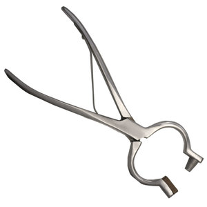 Pince à perforer le nez de bœuf en acier inoxydable, instrument chirurgical vétérinaire robuste pour bovins, buffles et autres animaux d'élevage - Product Image 2