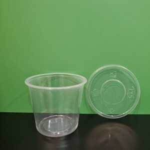 2026 New Design Factory Plastic PP Disposable Dessert <b>Container</b> Round <b>Clear</b> Bowl Cup Fruit Boxes with Lid Packaging Products - Product Image 4