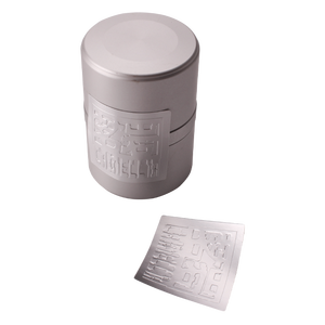 Pegatinas de Papel Autoadhesivas Plateadas Metálicas con Relieve Personalizado para Recuerdos de Fiestas, Envoltura de Velas y Proyectos de Manualidades - Product Image 5