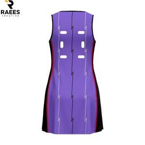 Uniforme de Netball Unisex para Hombre y Mujer, 100% Poliéster, Transpirable, de Secado Rápido, Alta Calidad, Servicio OEM, Colores y Logotipos Personalizados - Product Image 2