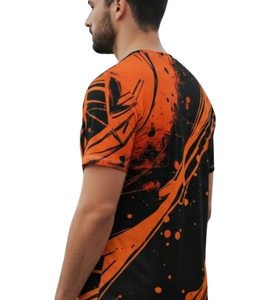Customized Design Men's Plus Size Silk Screen Printed T-Shirts Your Own Logo Custom Colors High Quality Custom Private Label-New - Product Image 3
