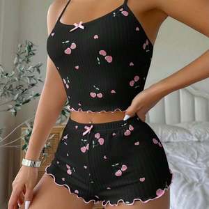 Ropa de Dormir de Verano para Mujer, Corte Holgado, Ecológica, Transpirable, de Secado Rápido, Manga Corta, Cómoda, Suave, de Algodón, Económica - Product Image 4