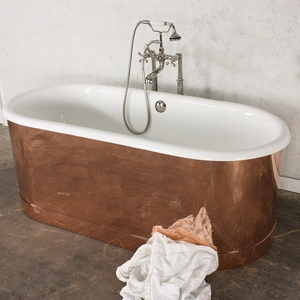 100% Durable Solid Copper Bathtub for Long Lasting Use with Premium Finish and Elegant Luxury Bathroom Design - Product Image 3