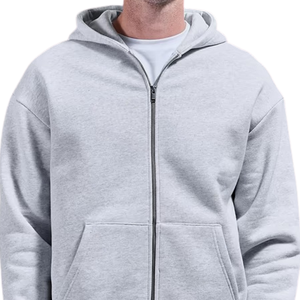 Sweat à capuche zippé décontracté pour homme, personnalisé, à manches longues, confortable, style streetwear - Product Image 5