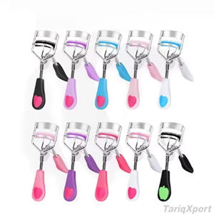 Recourbe-cils en acier inoxydable coloré, portable, à marque privée, pour des cils bouclés longue durée, avec peigne – Vente en gros - Product Image 6