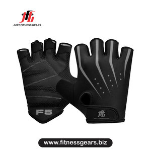 Half Finger Gym <b>Gloves</b> PU Leather Breathable Non-Slip Unisex <b>Weight</b> Lifting Training Fitness - Product Image 3