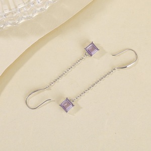 Square Drop <b>Earrings</b> - Product Image 3