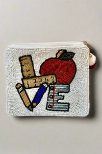 Porte-monnaie miniature perlé de haute qualité, fait main, pour femmes, avec un design élégant à prix avantageux - Product Image 5