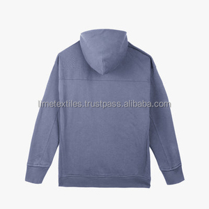 เสื้อฮู้ดดี้แบบสวมหัว โพลีเอสเตอร์ 100% คุณภาพสูง หนานุ่ม ถักทออย่างดี เป็นมิตรต่อสิ่งแวดล้อม สำหรับผู้ชายและผู้หญิง รับผลิตตามแบบ - Product Image 2