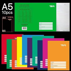 Carnet d'écriture A5 Top1 pour étudiants - Collection Rentrée des classes 2026 - Fournitures de papeterie en gros avec table de multiplications - Product Image 3