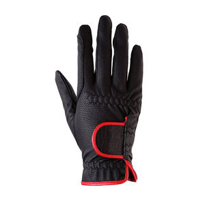 Gants d'équitation d'été tendance, imperméables, de qualité supérieure, pour hommes et femmes, en cuir, à doigts complets, légers et respirants - Product Image 5