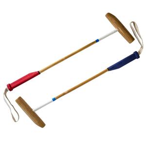 Palo de polo profesional de madera para deportes ecuestres al aire libre con agarre cómodo y equilibrio perfecto - Product Image 1