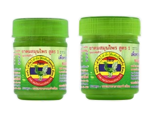 ยาหม่องสมุนไพรฮงไทย หลอดสีฟ้า กลิ่นสมุนไพรไทย แบบแท่ง สำหรับส่งออกจำนวนมาก - Product Image 4