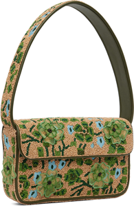 Bolso de mano de lujo con cuentas y bordado de cuentas pequeñas. Bolso personalizado con cuentas pequeñas de Creative Art Zone. - Product Image 6
