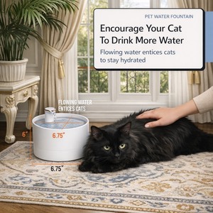 Bebedero Inteligente para Mascotas, a Prueba de Fugas, con Carga Automática, Circulación y Filtración para Gatos y Perros Pequeños, Bajo Mantenimiento, Flujo Continuo - Product Image 2