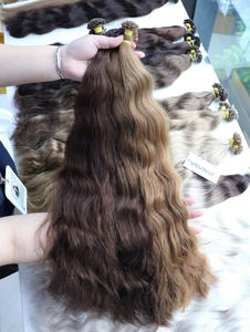Extensiones de cabello humano vietnamita con punta de queratina Remy de 100 gramos superventas por NASA Hair 60cm Onda natural Todos los colores disponibles - Product Image 3