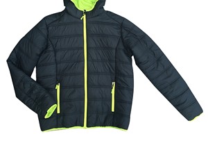 Mens Quilted Padded Winter Jacket Funnel Neck Warm <b>Bubble</b> <b>Coat</b> Soft Lining Casual Zip Up Outerwear Wholesale Garment Supplier - Product Image 6