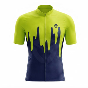 Ensemble maillot et short de cyclisme pour homme, uniforme de cyclisme haut de gamme, tissu à séchage rapide pour la course, le tourisme et les sports de plein air - Product Image 2