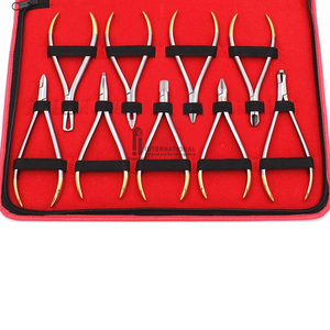 Kit de 18 Piezas de Herramientas Dentales de Ortodoncia Manuales de Acero Inoxidable de Alta Calidad con Alicates, Instrumentos Quirúrgicos Ligeros y Reutilizables - Product Image 4