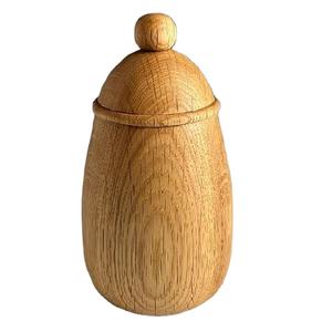 Shisham Handmade Wooden Canister <b>Set</b> of 1 Kitchenware Storage Accessories for Sugar Coffee <b>Tea</b> & Condiments Cover Styles - Product Image 4