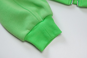 Vintage Sports <b>Drop</b> Shoulder Zipup <b>Acid</b> Washed Crop Plain Custom Logo Women Hoodies and Joggers Sets - Product Image 4