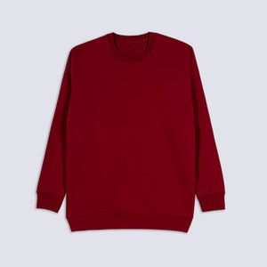 Sweat-shirt pour homme en molleton 100% coton de luxe avec patch en chenille personnalisé, sweat-shirt en molleton 100% coton premium lavé pour homme - Product Image 2