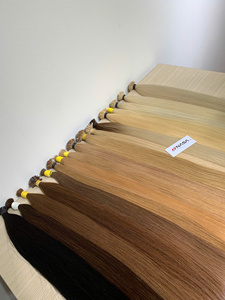 Cheveux humains de haute qualité NASA HAIR VIETNAM, 100% vierges, cheveux vietnamiens, 100g, couleur blond clair, doux, lisses, super double. - Product Image 6