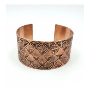 2025 Custom logo jewelry Women <b>Bangle</b> 6.5 inch June <b>Copper</b> Jewelry Stylish Christmas Stylish bracelet for girls jewelry - Product Image 4