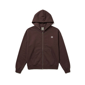 Full Zip Cotton Fleece Hoodies Oversized Streetwear Zipper Hoodie Loose Fit Custom Logo Hoodies Bulk Manufacturing Low MOQ - Product Image 2