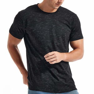T-shirt en coton French Terry pour homme, col rond, décontracté, de qualité supérieure, pour tous les jours, fabrication OEM - Product Image 5