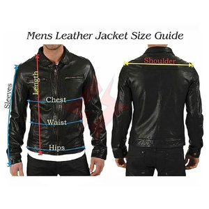 Chaqueta de Cuero Vacuno HD Negra Screaming Eagle para Motocicleta, Equipo de Motociclista Premium, Chaqueta Resistente de Cuero Vacuno Genuino para Repartidores - Product Image 2