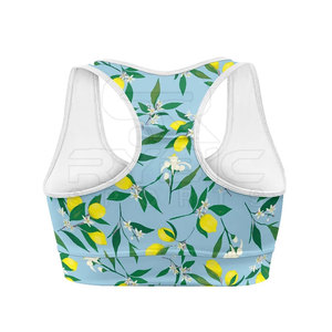 Soutien-gorge de sport personnalisé à sublimation pour femme, imprimé attrayant, vêtements de fitness commerciaux pour la meilleure vente - Product Image 2