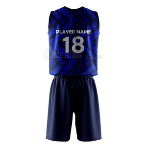 Tenue de volley-ball moderne, légère et durable, maillot et short confortables pour l'entraînement et le match. - Product Image 2