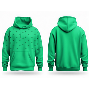 Sweat à capuche sport en molleton de coton et polyester de qualité supérieure pour homme – Idéal pour l'entraînement en salle de sport – Coton épais – Marché américain et européen - Product Image 1