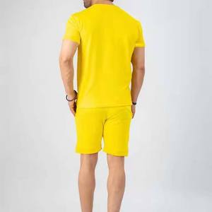 Conjunto Deportivo Premium para Hombre, Camiseta y Pantalones Cortos, Ropa Deportiva Informal de Dos Piezas para Gimnasio y Entrenamiento - Product Image 4