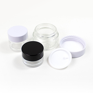 Tarro de vidrio transparente para Shilajit con tapa de rosca segura para presentación del producto, contenedor compacto y reutilizable - Product Image 2