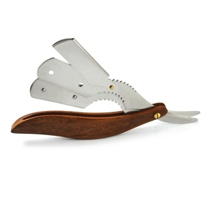 Best Top Straight <b>Razor</b> with Premium Wood Handle Includes Carrying Case <b>Razor</b> Only <b>razor</b> shaving blades - Product Image 1