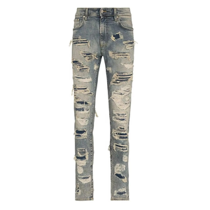 Custom Made Cargo <b>Work</b> Wear Man Pants Embroider or Printing Blue <b>Jeans</b> Cheap <b>Jeans</b> by OEM Pro Trend Sports Factory - Product Image 6