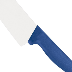 Couteaux de chef en acier inoxydable de 300 mm avec manche bleu confortable pour la cuisine, la préparation culinaire, la découpe de viande et l'usage quotidien - Product Image 6